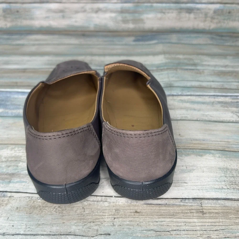 Hotter‎ Calypso Size 7.5 EXF Cut out Womens leather suede comfort Shoes